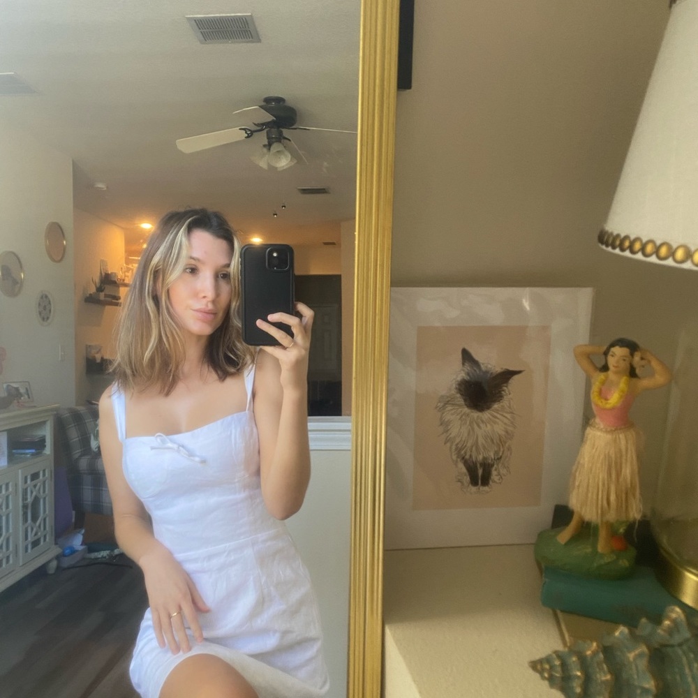 Brie dress Reformation 2